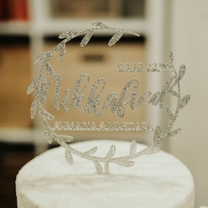 Nikkah Cake Topper | Nikkafied Topper | Nikkah Decor | Wedding Cake Topper | Acrylic Cake Topper