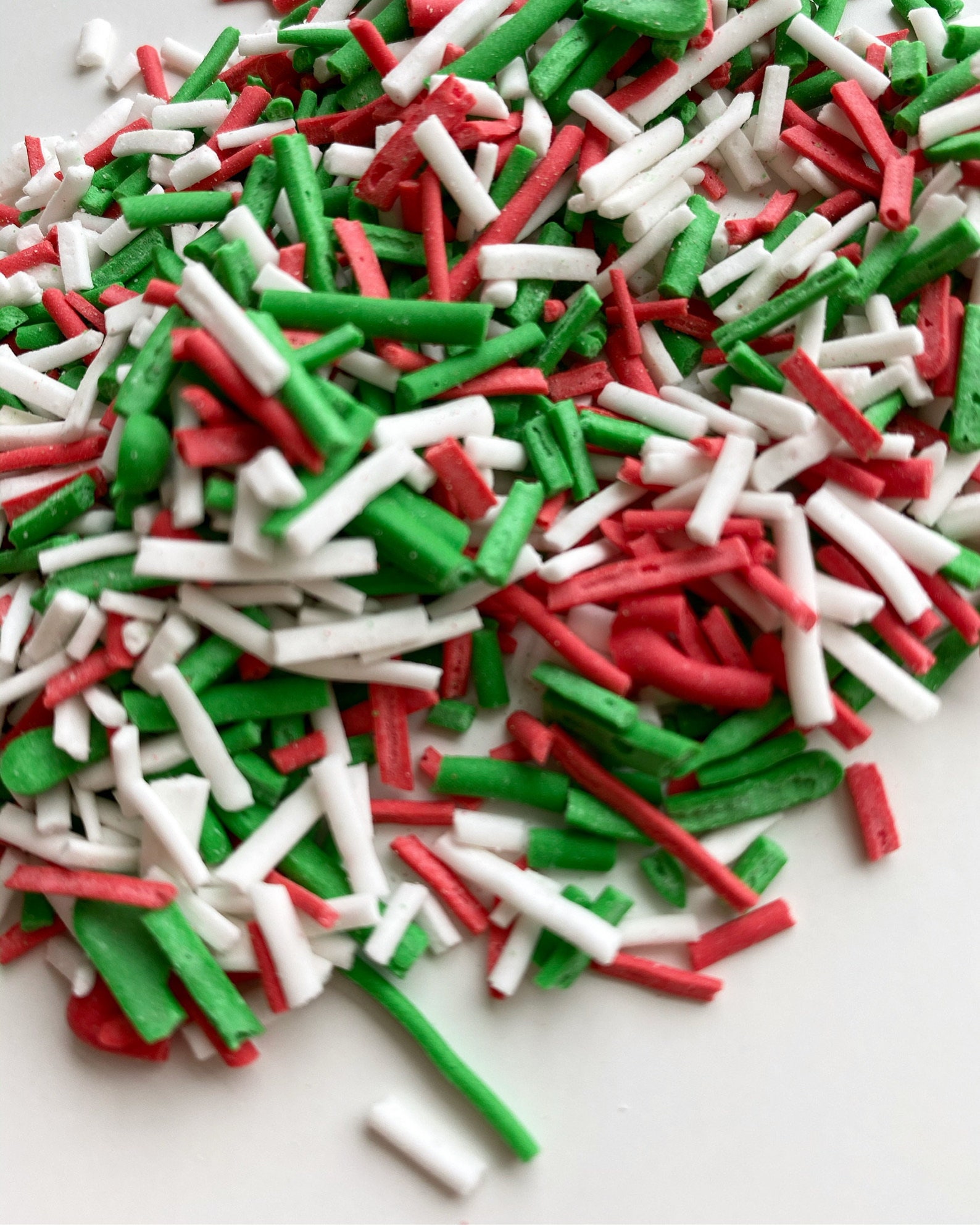 Edible Sprinkles BULK Holiday Mix PEPPERMINT flavored 5 Etsy