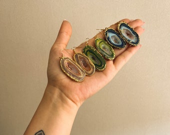 Collection d'agates