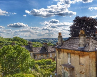 England Photography, Bath England Photo, England Landscape, English Countryside, English Decor, England Print