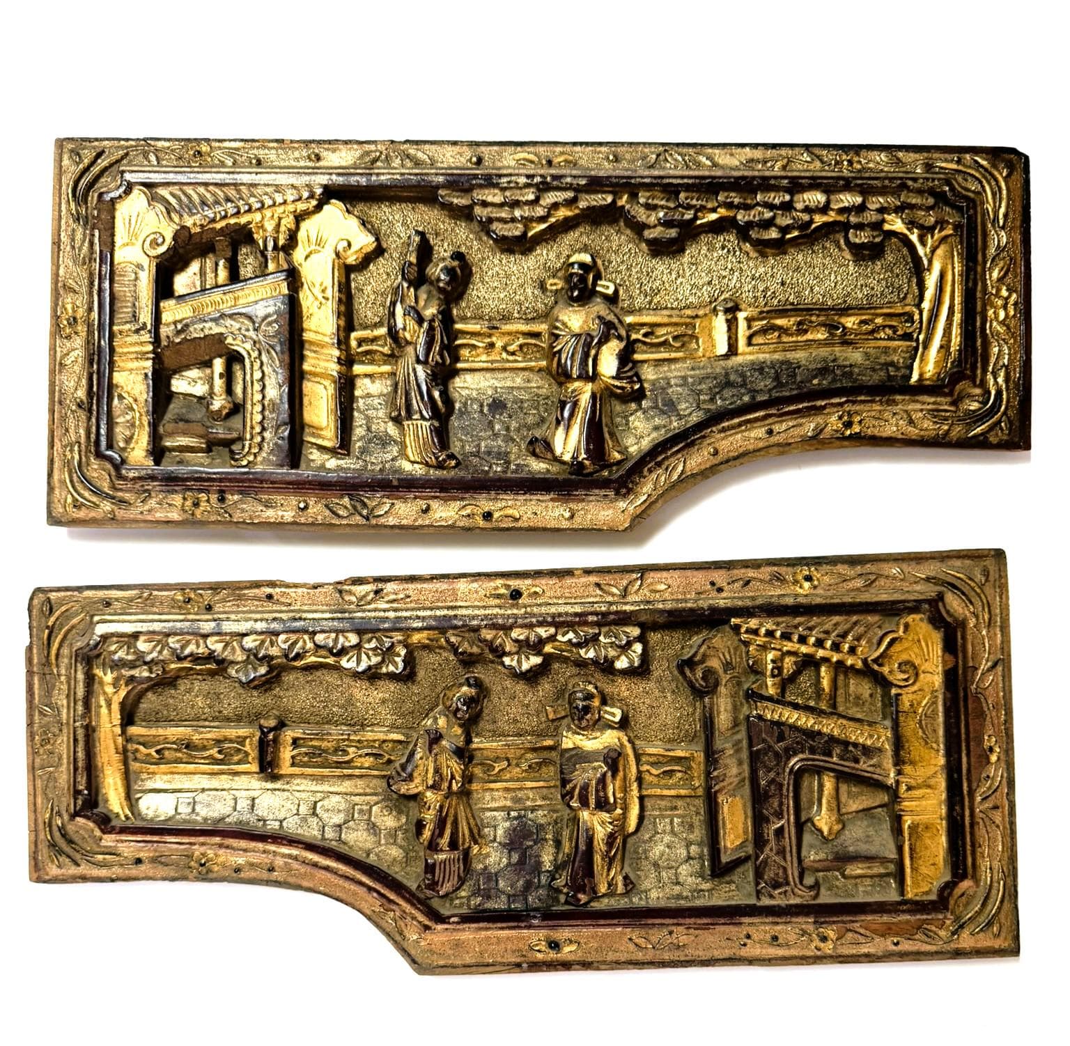 Antique chinese carved panel - Etsy 日本