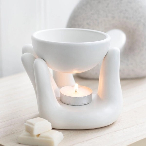 Hand Wax Melt Burner UK | oil burner | Contemporary home decor | Birthday gift