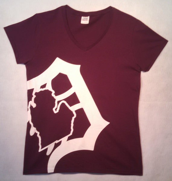 detroit d shirt