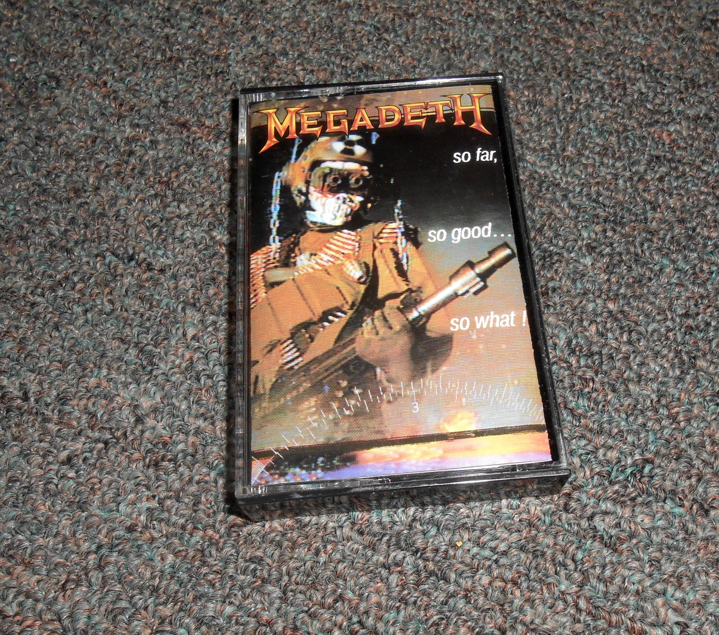 Megadeth Cassette - Etsy