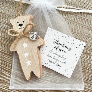 Sending Bear Hugs, Thinking of You, Letterbox Illness, Sympathy Gift