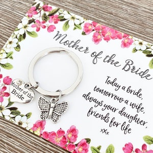 Mother of the Bride Wedding Thank You Gift