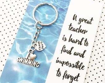 Swimming Teacher Coach Thank You Present: Leaving Gift