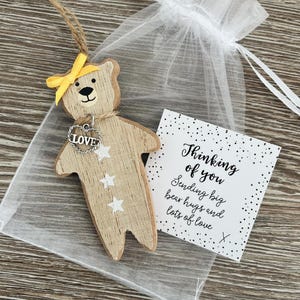 Sending Bear Hugs: Thinking of You, Illness, Sympathy Letterbox Gift