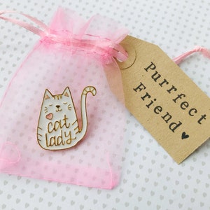 Special Friend Cat Lover Gift Pin