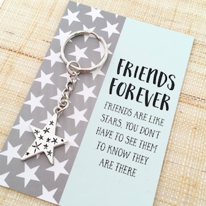 Friends Forever Friendship Gift, Friends are Like Stars Present