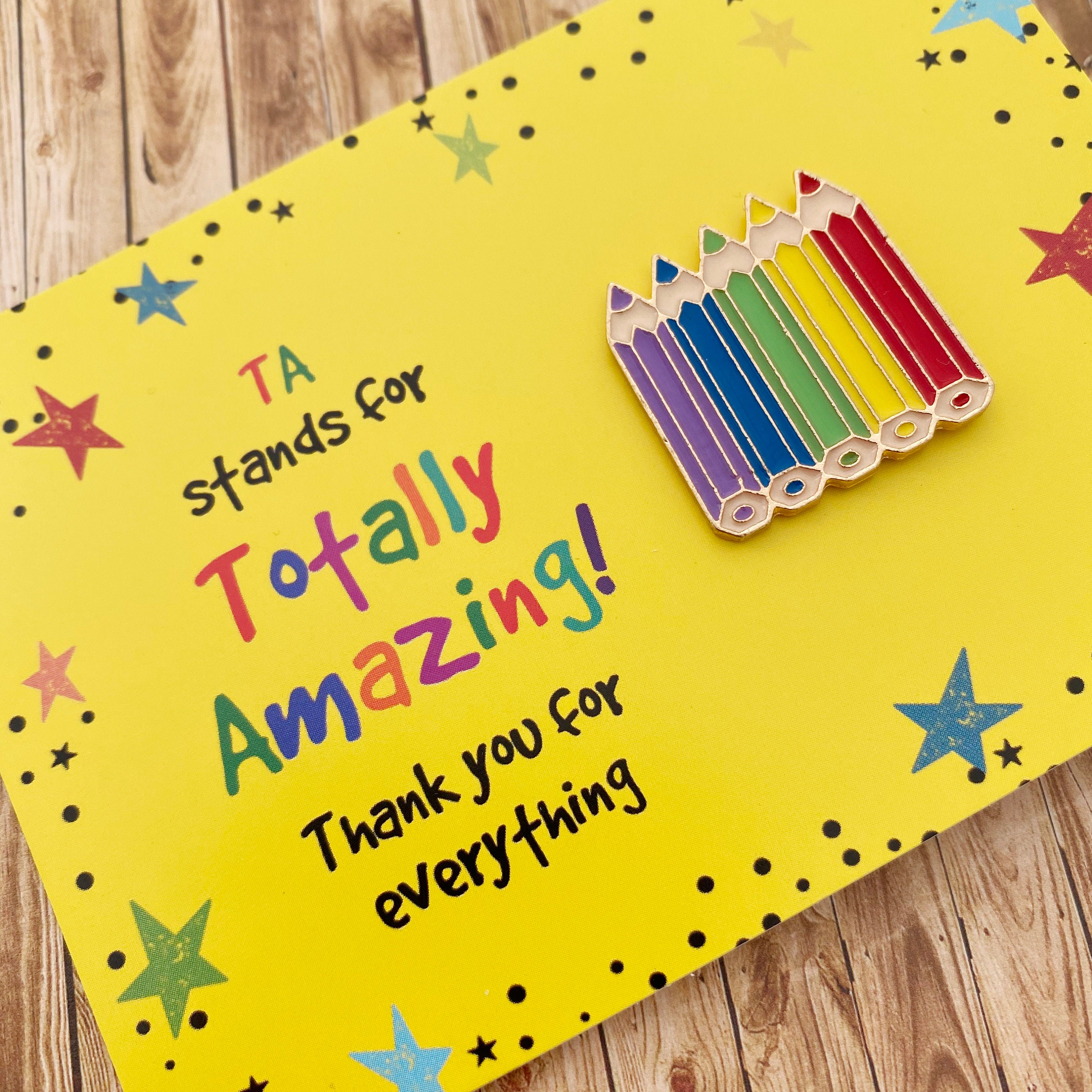 Teaching Assistant thank you gift teacher leaving present Etsy