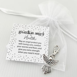 Guardian Angel for Health: Illness Strength, Thinking of You Gift