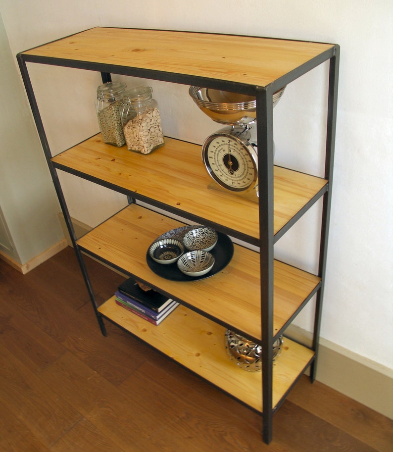 Industrial Style Shelving Unit Etsy
