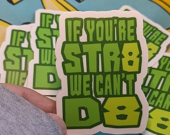 If You're Straight We Can't Date - A Genderqueer Manifesto Sticker
