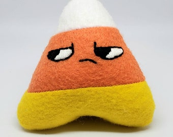 Angry Candy Corn Mini Plush