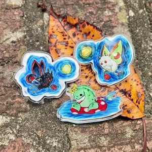 Cute Cryptid Pin Mothman Nessie Mothma'am image 1