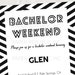 Bachelor Party Invitation - 100% Customizable - Digital or Printable ...