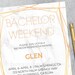 Bachelor Party Invitation - 100% Customizable - Digital or Printable ...