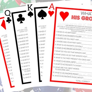 ¿Qué dijo su novio? - Juego de despedida de soltero gay - Despedida de soltero gay - Juego de despedida de soltero - Baraja de cartas - Vegas - Descarga instantánea
