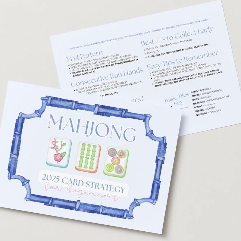 Printable 2025 Mahjong Cards - Il 800x800.6883614053 2nk9 