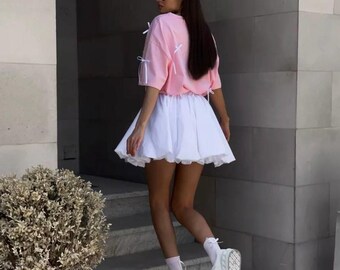 スカート laubeblanc Waist Drape Balloon skirt Waist Drape Balloon skirt – L'AUBE BLANC