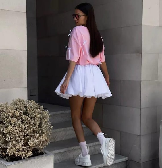 Charming Balloon Skirt Elegant A-line Design Voluminous