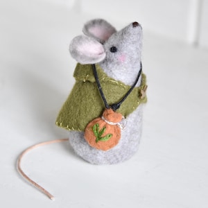 PDF PATTERN FILES Herbalist Mice - Felt Sewing Pattern - Mouse  - The Wishing Shed