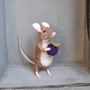 PDF PATTERN FILES Field Mouse Needle Beginner - Intermediate - The Wishing Shed