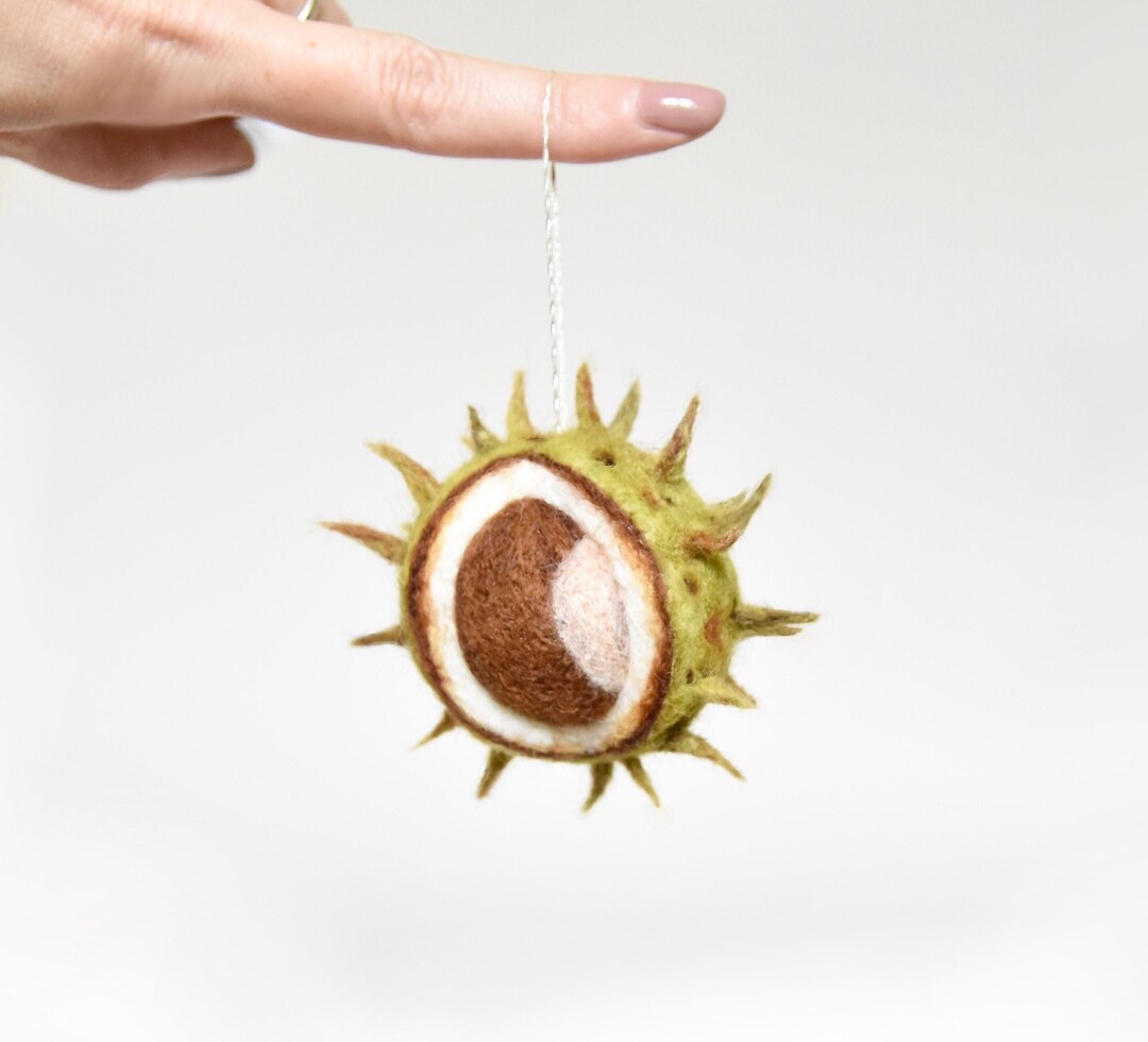 PDF FILES Pattern Realistic Needle Felt Conker - Instant Download ...