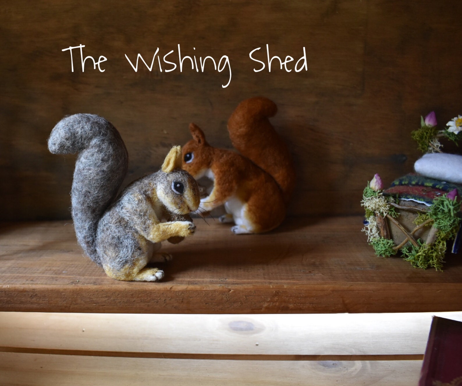 Needle Felt Squirrel Needle Felting Kit Beginner/ Etsy