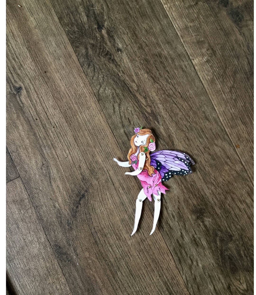 Articulated Fairy Doll - 'rose' - the Wishing Shed - Etsy