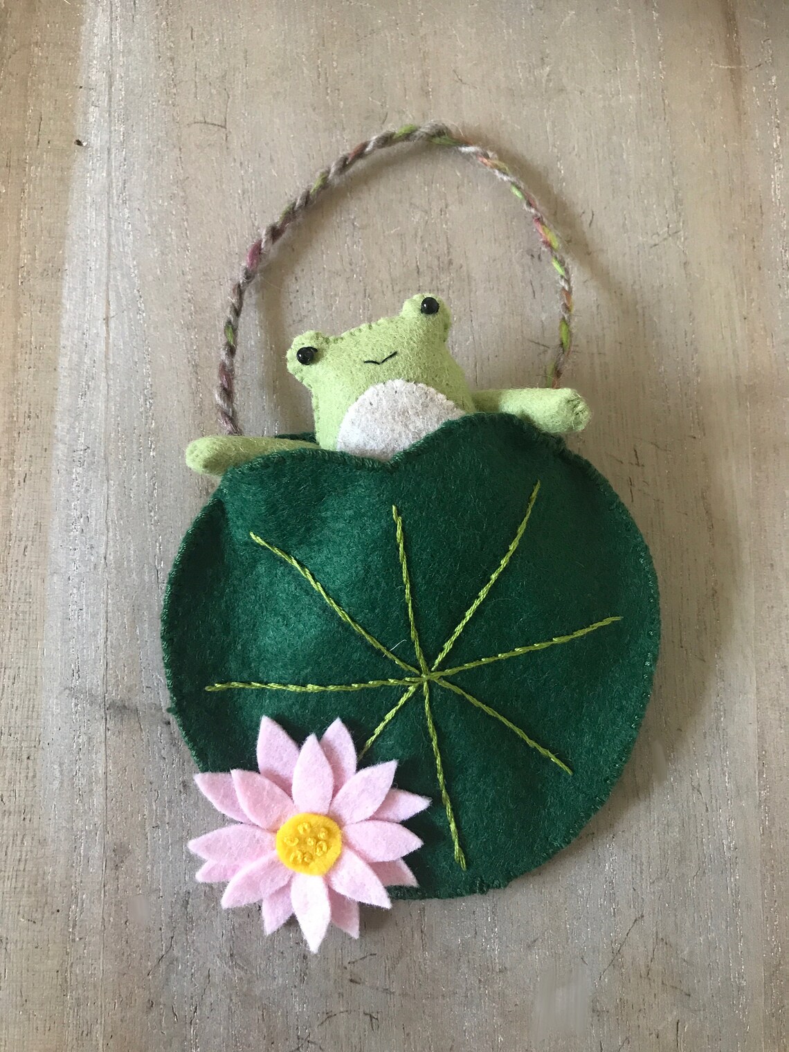 PDF FILES Friendly Frog Doll - Felt Sewing Pattern - Instant Download ...