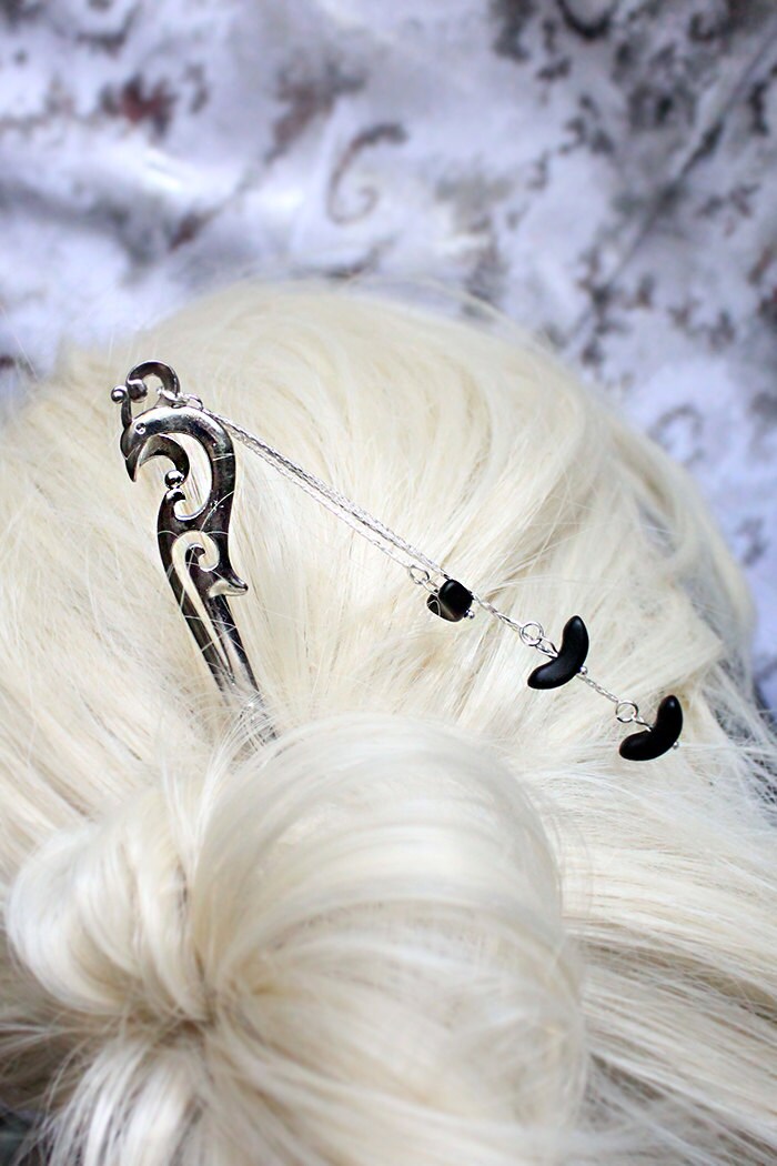 Angel wing Hair jewelry gift for girlfriend Gift daughter Etsy