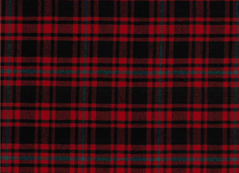 10oz Tartan Made in Scotland 100/% Pure New Wool