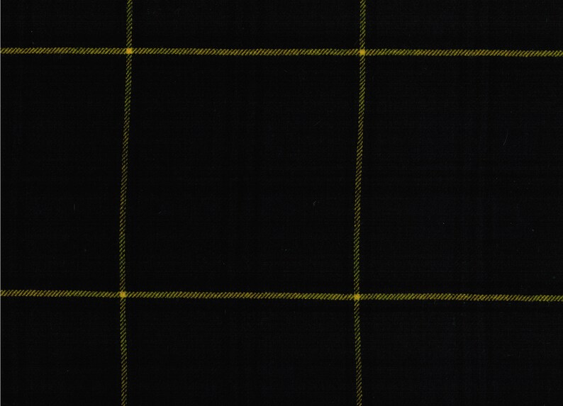 Livingstone Modern Tartan Fabric 100/% Pure Wool 10oz Lightweight Cloth