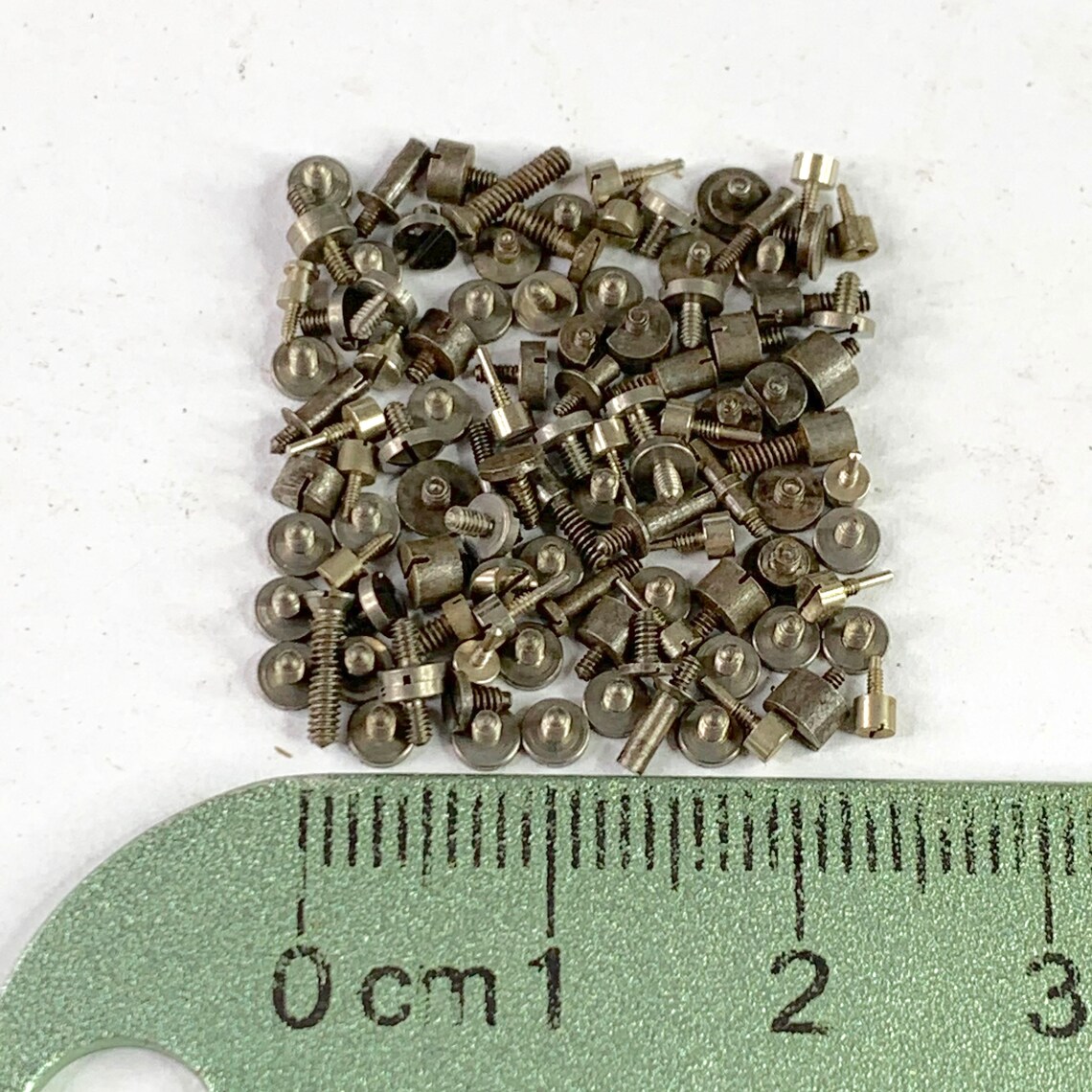 100 Watch Screws Pocket Wrist Parts Watchmaker Repair Assorted Etsy