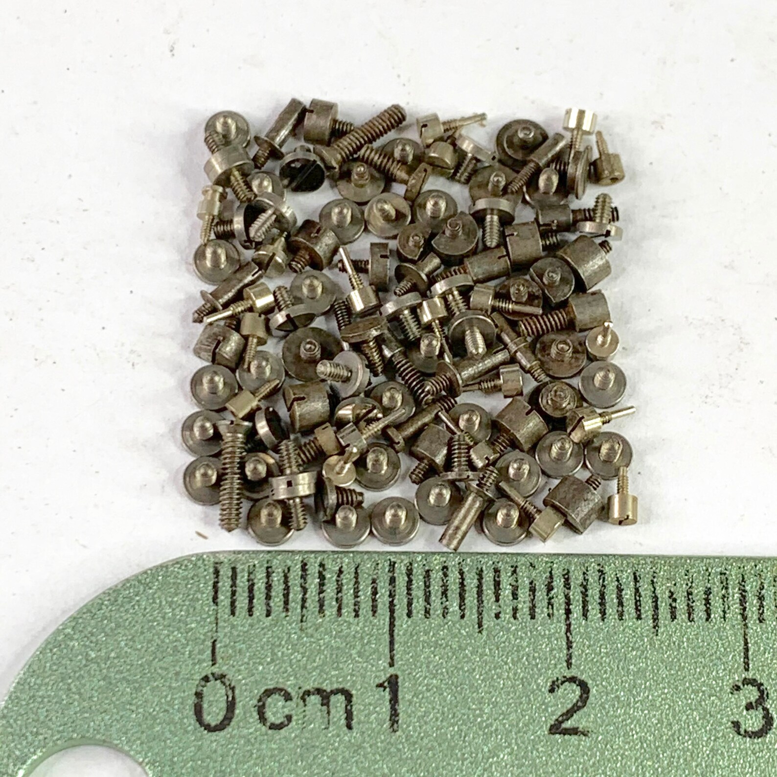 100 Watch Screws Pocket Wrist Parts Watchmaker Repair Assorted Etsy