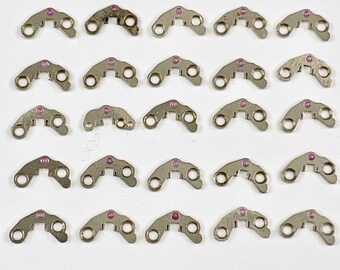 25 Palette Fourche Ponts Montre Partie Steampunk Art Horloger Lot Bijoux Réparation NOS