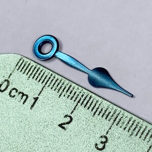 Blue Spade Pocket Watch Clock Hand 30mm Thick Repair Watchmaker Large