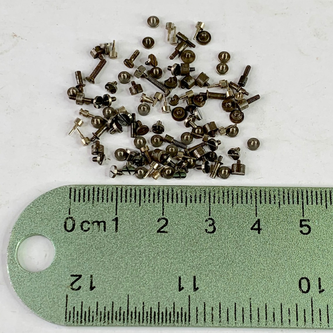 100 Watch Screws Pocket Wrist Parts Watchmaker Repair Assorted Etsy