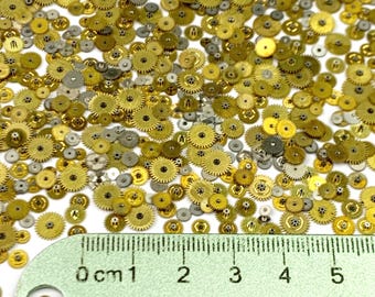 25 Armband Minute Räder Zahnräder Steampunk Uhr Patrs Altered Art Reparatur Vtg Lot