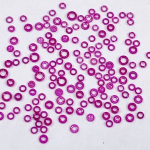 100 klockfriktionshål juvel mitthjul armband del reparation labbet rubin