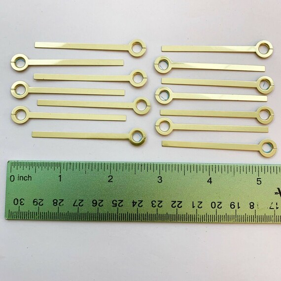 14 Large Gold Clock Hands Steampunk Altered Art Repair Etsy