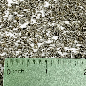 100 American Wrist Watch Screws Elgin Hamilton Illinois Waltham Spare Parts Lot