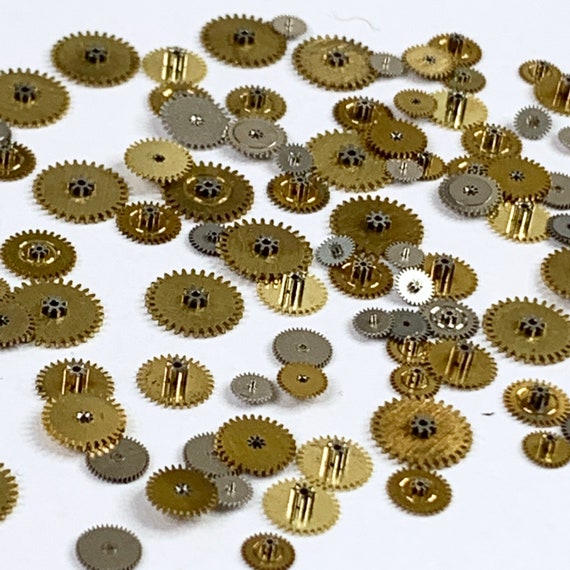 100 Bracelet Minute Wheels Gear Steampunk Watch Parts Repair