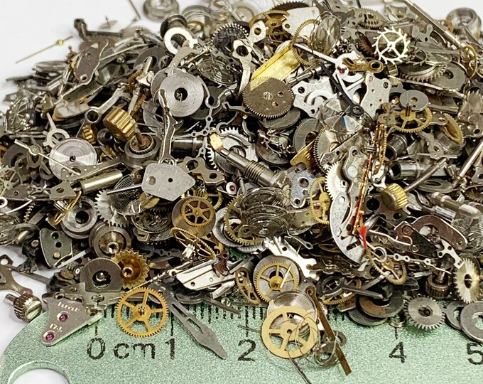 25 Hour Wheels 5.5mm Gold Watch Parts Steampunk Gears Art Repair