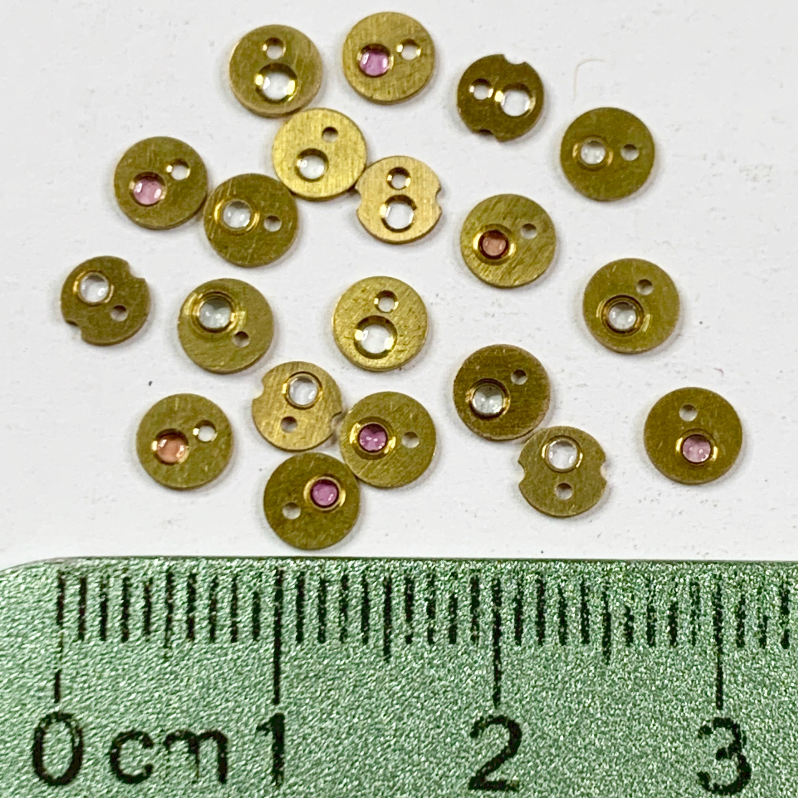 20 Pocket Watch Jewels Balance Steampunk Part Watchmaker Etsy