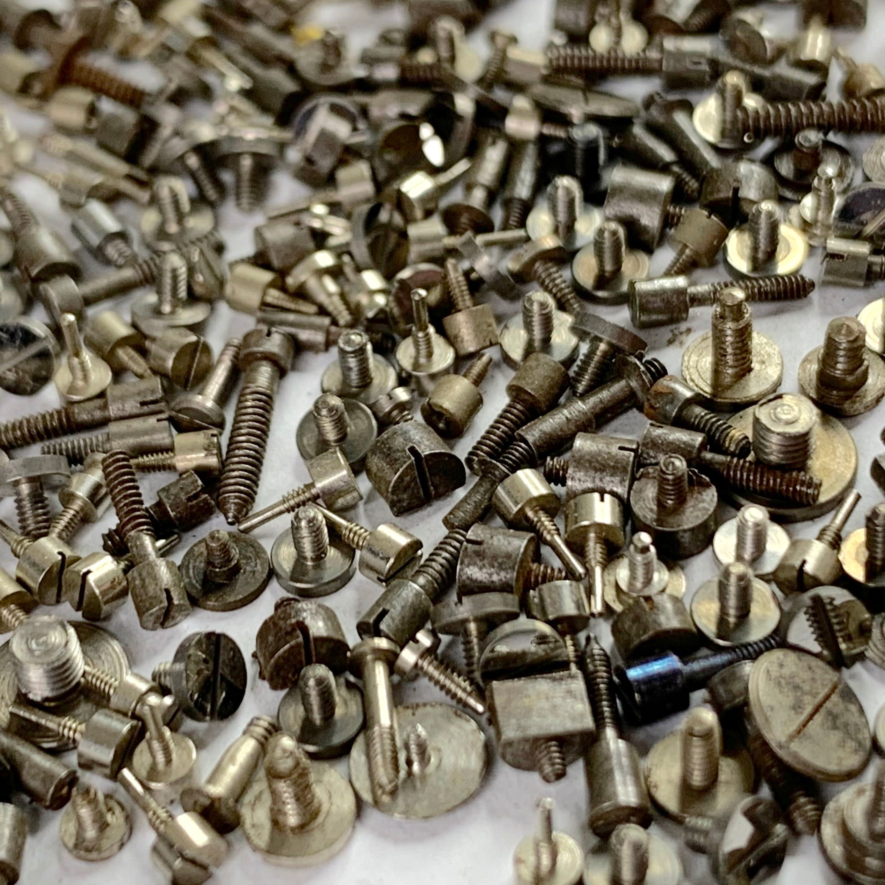 25 Watch Screws Pocket Wrist Parts Watchmaker Repair Assorted Etsy
