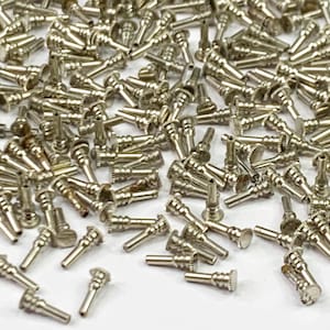 50 Watch Gears 2.5x5mm Silver Parts Steampunk Altered Art Watchmaker Repair Lot
