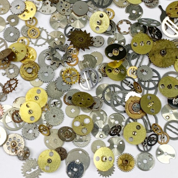 25 Unikat Uhr Zahnräder Teil Steampunk Lot Uhrmacher Reparatur